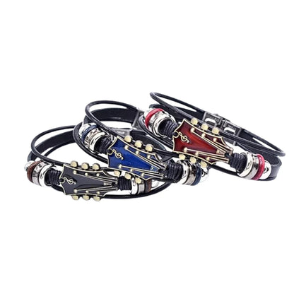 Pulsera de guitarra cuero sintético
